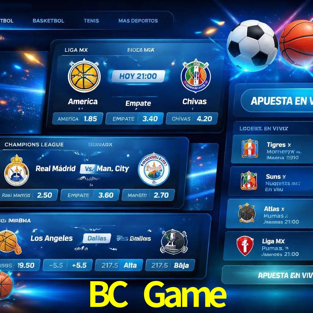Mercados de apuestas deportivas BC Game para jugadores en México