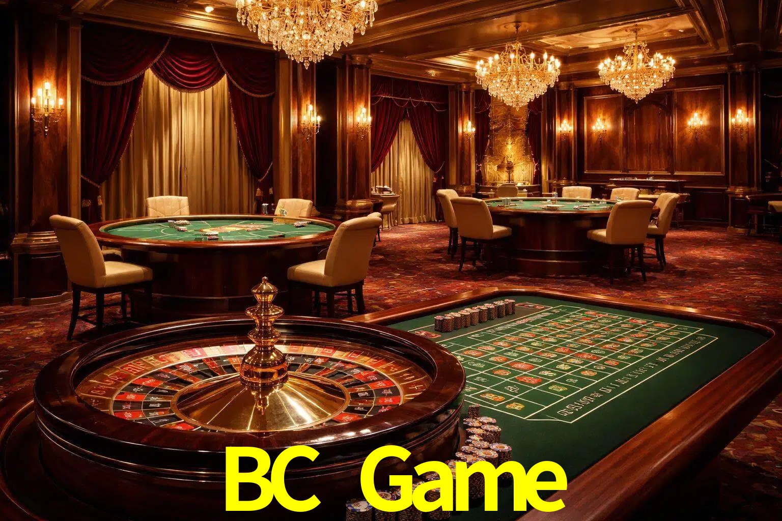 Una escena premium de mesa de casino en vivo con cartas, elementos de ruleta y un ambiente pulido de estudio de transmisión.